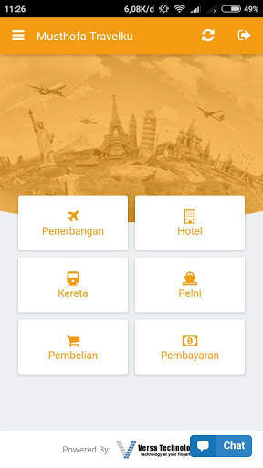 Musthofa Travelku screenshot 1