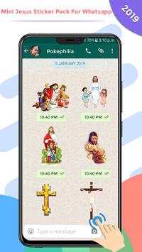 Mini Jesus Sticker Pack For Whatsapp 2019 screenshot 4