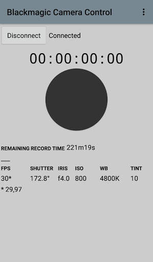 Blackmagic Camera Control screenshot 2