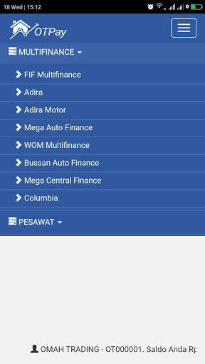 OT Payment screenshot 1