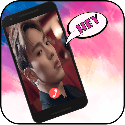 Monsta x fake call icon