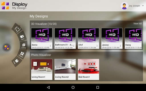 Display My Design Phone screenshot 1
