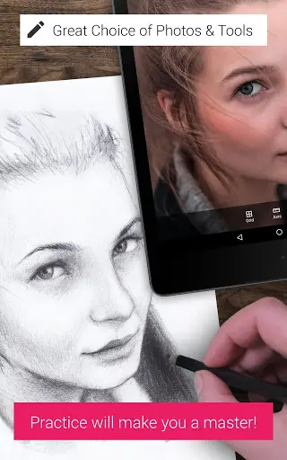 Practice Drawing: Portraits and Figures screenshot 7