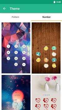 Green AppLock Theme Origami screenshot 4