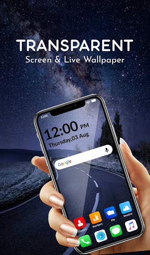Transparent Screen & Live Wallpaper screenshot 3