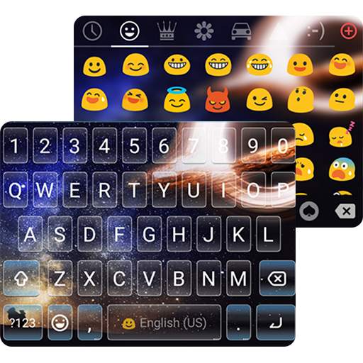 Galaxy King Gif keyboard theme 1.0.3