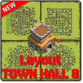 Layout Clash Of Clans TH 8 4.0