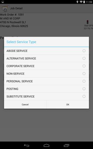 Process Server Mobile screenshot 3