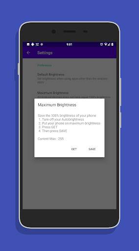 App Brightness Manager screenshot 3