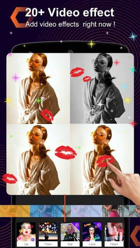 Beauty Music Video, slide show- Power Video Editor screenshot 2