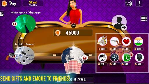 Teen Patti Multiplayer 4 تصوير الشاشة