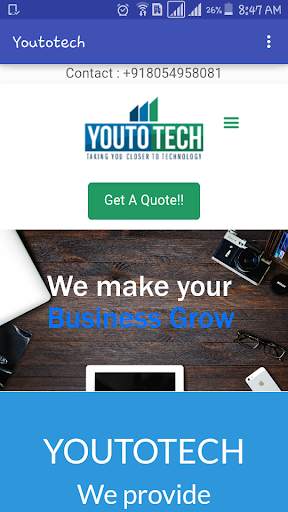 Youtotech Web and Mobile Dev screenshot 1