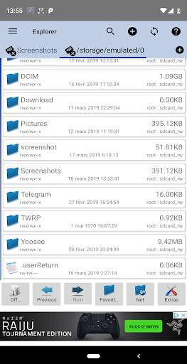 3C Explorer screenshot 1