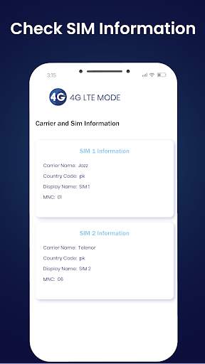 4G LTE Mode only screenshot 4