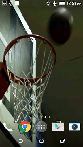 Basketball Shot Live Wallpaper स्क्रीनशॉट 2
