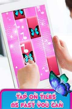 Pink Piano Butterfly Tiles 3 screenshot 3