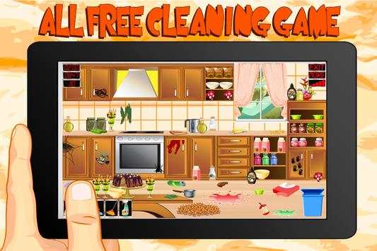 Kitchen Cleaning Game For Kids screenshot 5