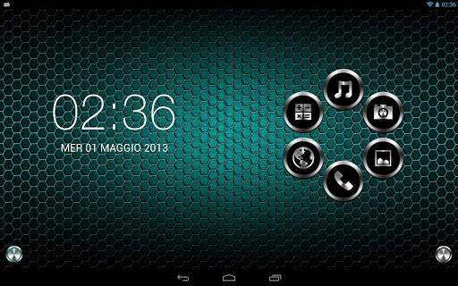 Metal Theme for Smart Launcher screenshot 4