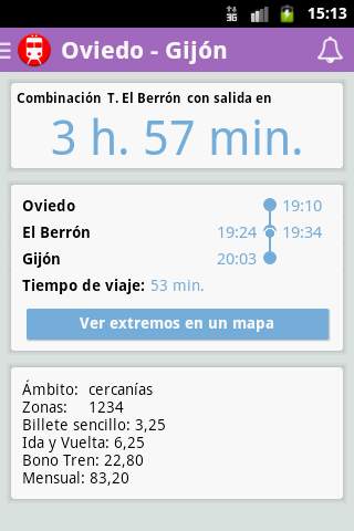 Horarios de tren screenshot 4