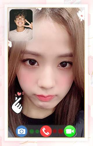 Jisoo Video Call Blackpink- Video Call Simulation screenshot 7