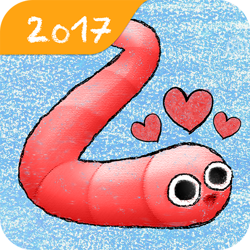 Crayon Slither Snake - Player VS AI आइकन