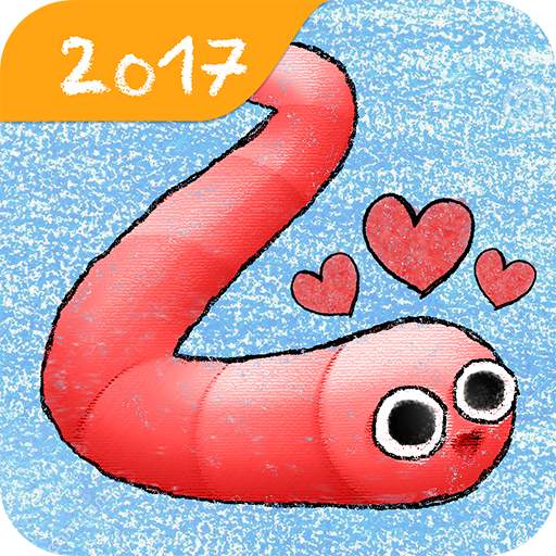 Crayon Slither Snake - Player VS AI 2.3
