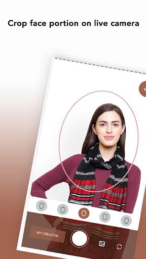 Woman Designer Scarf Photo Suit Editor 1 تصوير الشاشة