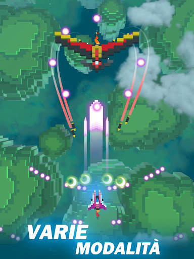 Sky Wings: Pixel Fighter 3D screenshot 15