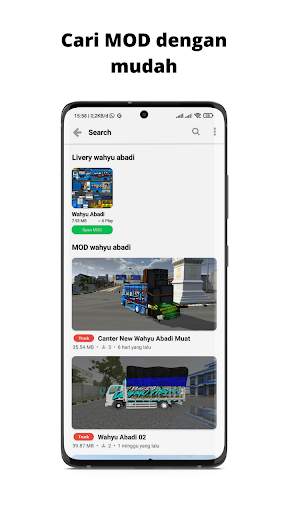 Bus Simulator MOD Wahyu Abadi screenshot 5