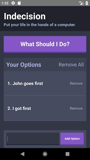 Indecision screenshot 4