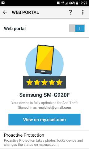 ESET Mobile Security Telekom Edícia screenshot 6