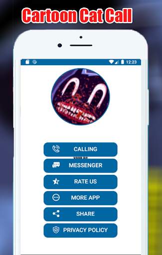 Call and Chat With Cartoon Cat Video screenshot 1