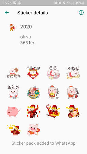2021 Chinese New Year CNY Stickers screenshot 5