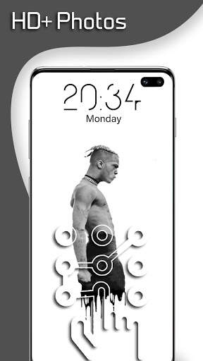 XXXTentacion Pattern Lockscreen скриншот 3