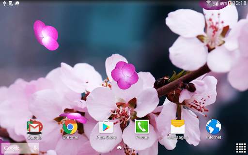 Cherry Blossom Live Wallpaper screenshot 7