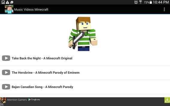 Music Videos in Minecraft screenshot 2
