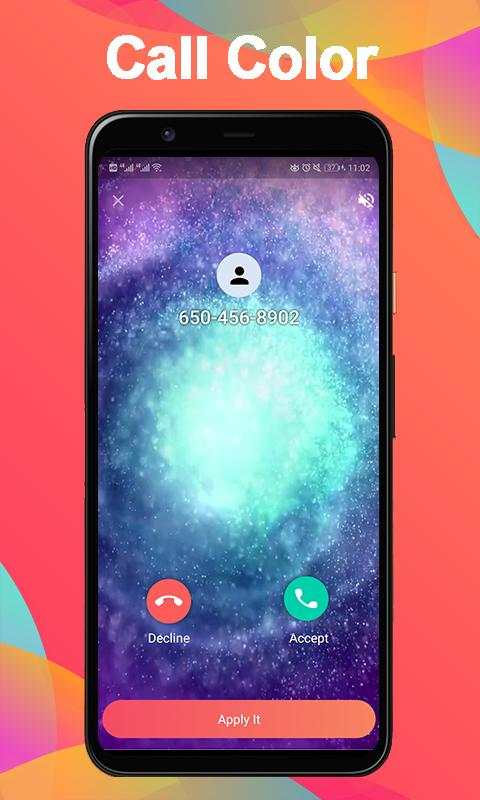 Call Color - call screen & caller flash screenshot 2
