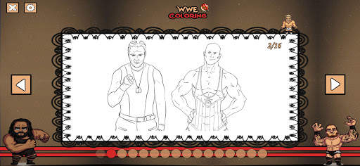 WWE Superstars Coloring स्क्रीनशॉट 2