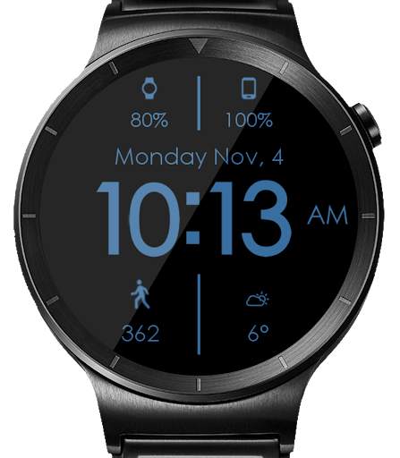 Material Shadow HD WatchFace Widget Live Wallpaper screenshot 19