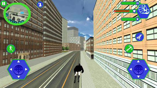 Flying SuperHero Rope Vegas Rescue screenshot 4