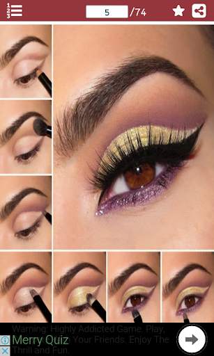 Eye Makeup - Step by Step Tutorials (Offline) 2021 screenshot 3