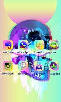 Vaporware GO Launcher Theme screenshot 4