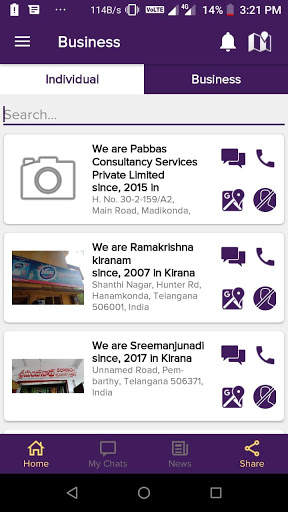 HowdyMe - Free Chat With Local People and shops screenshot 3