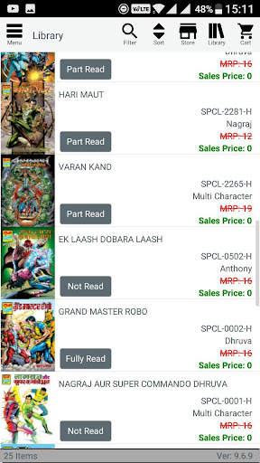 Raj Comics (Hindi Comic) скриншот 5