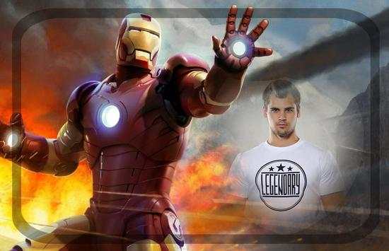 Photo with Iron man 3 تصوير الشاشة