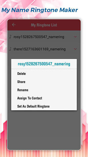 My Name Ringtone Maker स्क्रीनशॉट 3