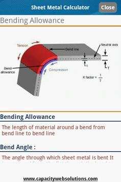 Sheet Metal Calculator screenshot 5