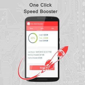 One click booster screenshot 1