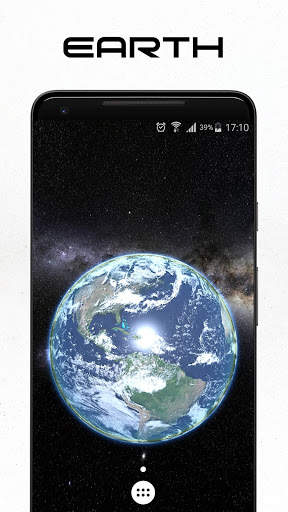 Space 3D Live Wallpaper स्क्रीनशॉट 1