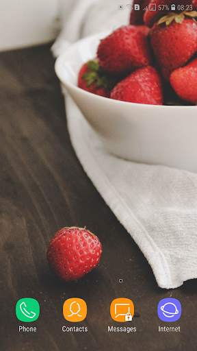 Strawberry Wallpaper 10 تصوير الشاشة